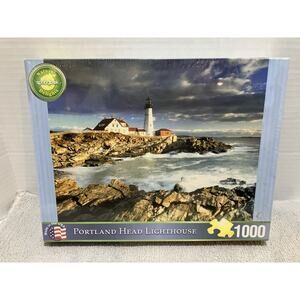 Springbok Nature's Delights Portland Head Lighthouse Maine 1000 Piece Puzzle NEW
